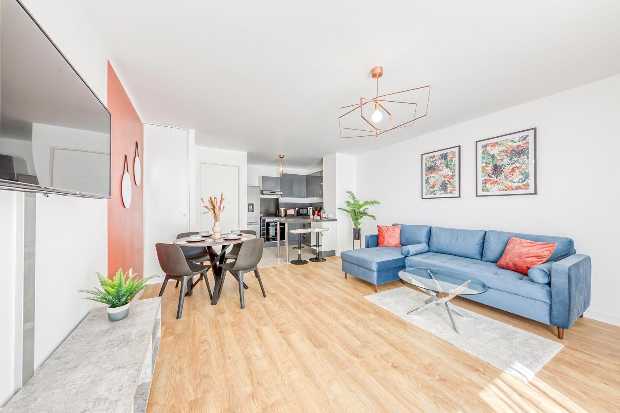 Massy Serenity - 64M2, Terrace, Balcony, Parking Kültér fotó